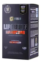 Lipo Burn Hardcore Termogenico Gold Nutrition 120 Tabs