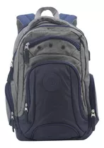 Mochila Wilson 65.11084 Color Azul Oscuro Diseño Lisa 35l