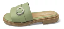 Sandalias Bianca & Co Clara Moda Bajas Dama Chatitas Verde