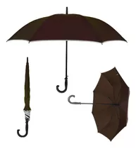 Paraguas Reforzado Anti Viento 16 Varillas Ergonómico 96 Cm