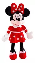 Minnie Vermelha Gigante Mede 50 Cm De Pelúcia 