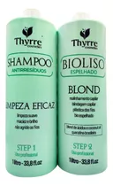 Kit Progressiva Sem Formol Bioliso Thyrre Cosmetios 2x1000ml