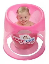 Banheira Ofuro Baby Tub Evolution Rosa 0- 8 Meses