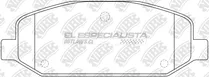 Pastillas De Freno Chevrolet (gm) Sail 1.2 2014 Nibk Del