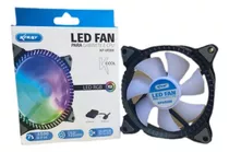 Cooler Fan Rgb P/ Gabinete/cpu 120mm 1500rpm (kp-vr308)