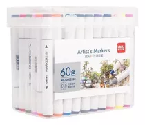 Deli 33634 Marcadores Artist´s Markers Doble Punta X60