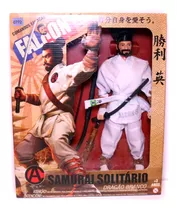 Boneco Falcon Samurai Solitário Dragão Branco Estrela