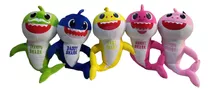 Peluche Baby Shark, Daddy Shark, Mother Shark Pack De 5