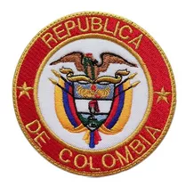 Escudo Colombia Bordado 8.5cms