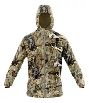 Campera Camuflada Junco Termica Frizada Wevenit Caza Pesca 