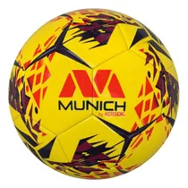 Pelota Futsal Munich Rumba Medio Pique Cámara De Butilo Color Amarillo