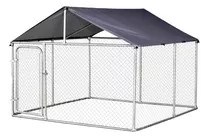 Canil Modular Igpro Para Perros 3x3 Mts Con Techo