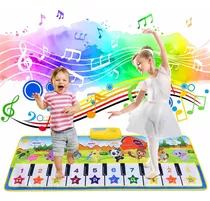 Crianças Musical Mat Piano Teclado Música Mat Tapete De Danc