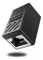 Adaptador Rj45 Conector Emenda Cat7/6/5e Ethernet Lan Rede