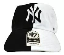 Gorra Blanco Y Negro De Beisbol Yankees De New York Mlb