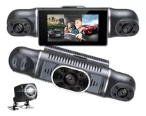 Camara Dvr Auto Dash Cam 4 Lentes Graba 360º Fullhd Reversa