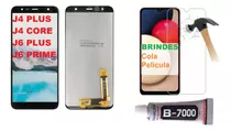 Tela Display Compatível J4 J6 Plus J415 J610 J410 Premium