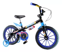 Bicicleta De Passeio Infantil Nathor Aro16 Techboys V-brakes