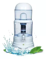 Dispensador Y Filtro De Agua Con Piedras Purificadoras 16l Color Blanco-228090 B90