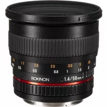 Rokinon 50mm F 1.4 As If Umc Lens For Canon Ef Mount