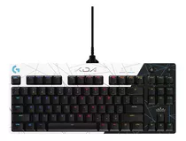 Teclado Gamer Logitech G Pro Series G Pro Qwerty Gx Brown Tactile Inglés Us Color Kda Con Luz Rgb