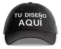 Gorra De Gabardina Unisex Con Bordado Personalizado 