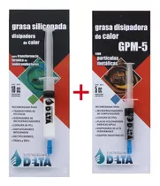 Grasa Disipadora 5cc Gris Gpm-5 +grasa Disipadora 10cc Delta