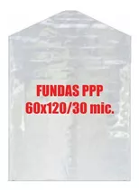 Fundas Polipropileno P/prendas 60x120/30 Mic.- Pack X 50 Un.