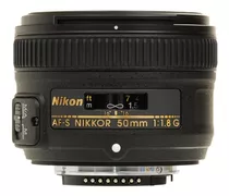 Lente Nikon Af-s 50mm 1.8g + Parasol + Bolso  / Garantia 