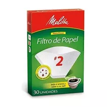 Filtro De Papel Para Café Melitta #2 (30 Filtros)