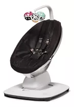 Cadeira De Balanço Para Bebê 4moms Cadeira De Descanso Infantil Mamaroo 4moms Preto