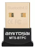 Adaptador Receptor Bluetooth 4.0 Usb Pc Notebook Celular 3mb