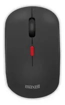 Mouse Inalámbrico Maxell Básico Óptico 1200 Dpi Usb Wireless Color Negro