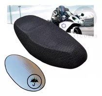 2pcs Funda Cubre Asiento Malla Mesh Moto Termica Universales