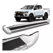 Estribo Personalizado Branco Summit Chevrolet S10 Cd 2015