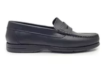 Mocasines Hombre De Cuero Nauticos Clasicos Base Febo Comodo