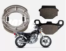 Balatas Delanteras Traseras Suzuki Gn125 F Premium Oem Iso90