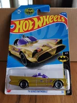 Hot Wheels Tv Series Batmobile Gold / Dc Comics 