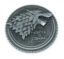 Pin Broche Game Of Thrones Símbolo De La Casa Stark Got