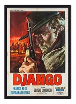 Cuadro Enmarcado - Póster Afiche Película Django 1966