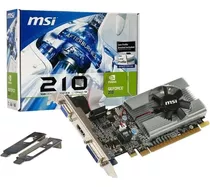 Placa De Video Msi Geforce N210 1gb Ddr3 Hdmi Low-profile *