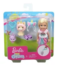 Barbie -  Muñeca Chelsea Con Disfraz De Unicornio