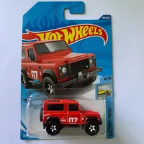  Hot Wheels Land Rover Defender 90 Factory Fresh Car Metal 