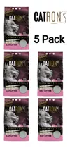 5 Pack Catron Bebé 4.3kg Arena Gatos Aglutinante Bentonita