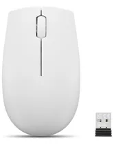 Mouse Sem Fio Compacto Lenovo 300 Cinza Claro Gy51l15677