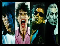 Cuadro Decorativo The Rolling Stones Medidas 30x40 Cm