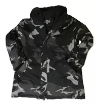 Parca Campera Ripstop Camuflada Abrigada