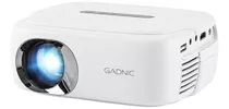 Mini Proyector Gadnic 1200 Lúmenes 150 Con Altavoz Color Blanco