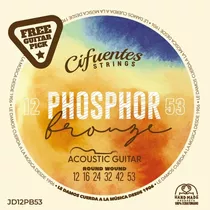 Cuerdas Guitarra Acustica 12-53 Phosphor Bronze Cifuentes