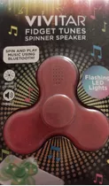 Vivitar Fidget Tunes Spinner Speaker Con Bluetooth Luz Led